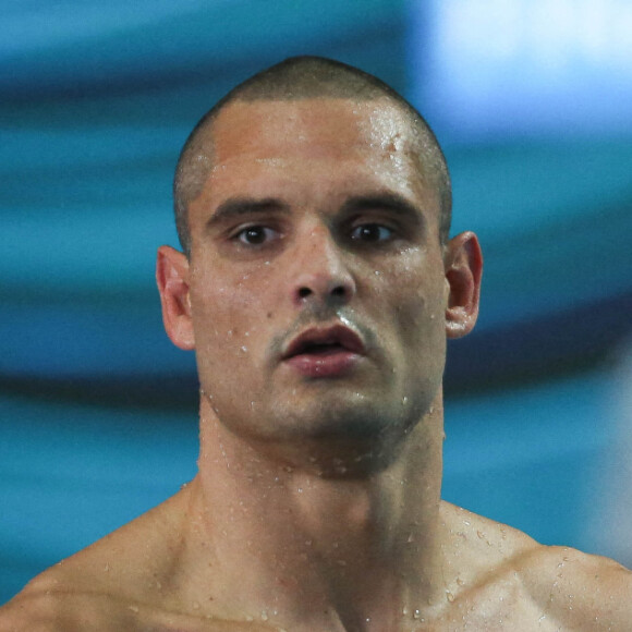 Florent Manaudou de France série (9) 100 m nage libre Hommes lors des championnats du monde de natation à Budapest, Hongrie, le 23 juin 2022. © Laurent Lairys/Panoramic/Bestimage 