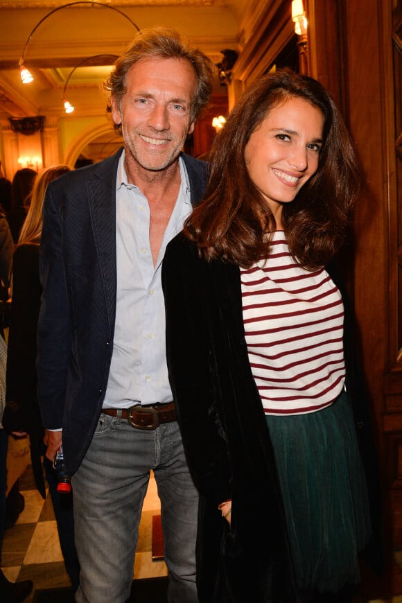 Stéphane Freiss et sa femme Ursula - Générale de la pièce de théâtre "Tout ce que vous voulez" au Théâtre Edouard VII à Paris le 19 septembre 2016. © Coadic Guirec/Bestimage.