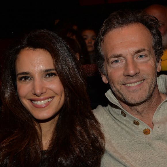 Stephane Freiss, sa femme Ursula - Remise des prix du 35eme festival mondial du cirque de demain sous la coupole du cirque Phenix a Paris le 26 janvier 2014.