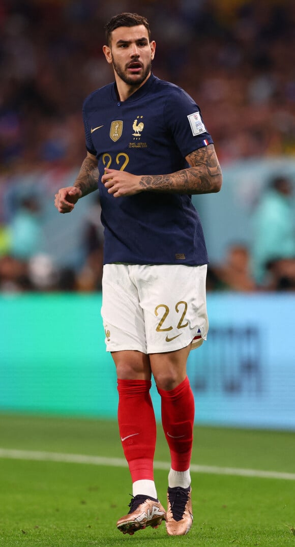 Théo Hernandez - Match "France - Australie (4-1)" lors de la Coupe du Monde au Qatar. © David Klein/Sportimage/Cal Sport Media/Zuma Press/Bestimage
