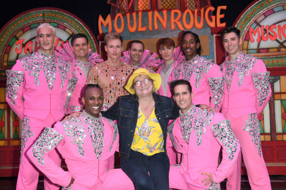 Exclusif - Christine Bravo - Soirée de réouverture du Moulin Rouge à Paris, le 10 septembre 2021. © Coadic Guirec / Bestimage
