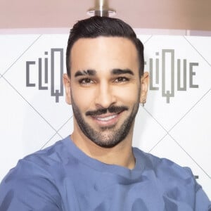 Exclusif - Adil Rami - Backstage de l'émission Clique, présentée par M.Achour et diffusée le 29 janvier 2022 à 12h45 sur C+ en clair - Paris le 27/01/2022 - © Jack Tribeca / Bestimage