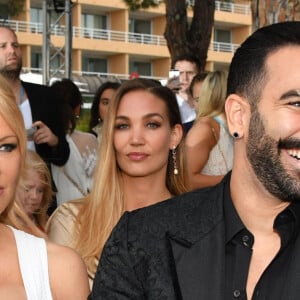 Pamela Anderson et son compagnon Adil Rami lors de la soirée Amber Lounge Monaco 2019 au profit de la fondation de Jackie Stewart "Race Against Dementia" à l'hôtel Méridien Beach Plaza à Monaco, le 24 mai 2019. © Bruno Bebert / Bestimage