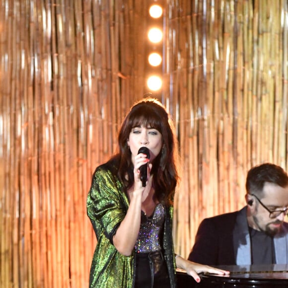 Exclusif - Nolwenn Leroy - "Fête de la Musique 2022 : Le 40e anniversaire - Grand Concert France Télévisions" sur l'Esplanade de l'Europe à Montpellier. Le 21 juin 2022. © Cyril Moreau-Bruno Bebert / Bestimage