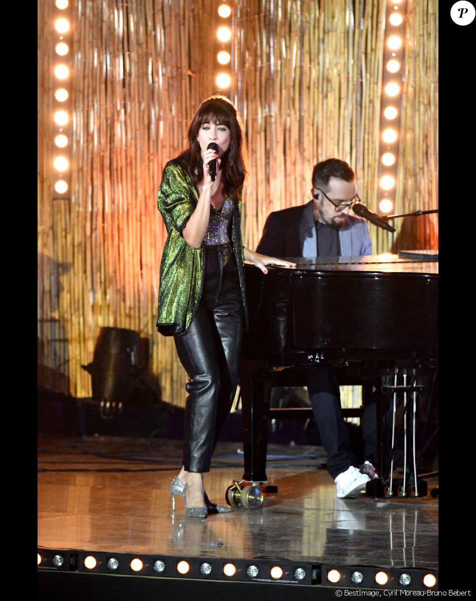 Exclusif - Nolwenn Leroy - "Fête de la Musique 2022 : Le 40e anniversaire - Grand Concert France Télévisions" sur l'Esplanade de l'Europe à Montpellier. Le 21 juin 2022. © Cyril Moreau-Bruno Bebert / Bestimage
