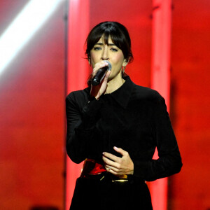 Exclusif - Nolwenn Leroy durant l'enregistrement de l'émission de télévision "Le Plus Grand Karaoké de France" dans le théâtre antique d'Orange. Le 17 mai 2022. © Bruno Bebert / Bestimage