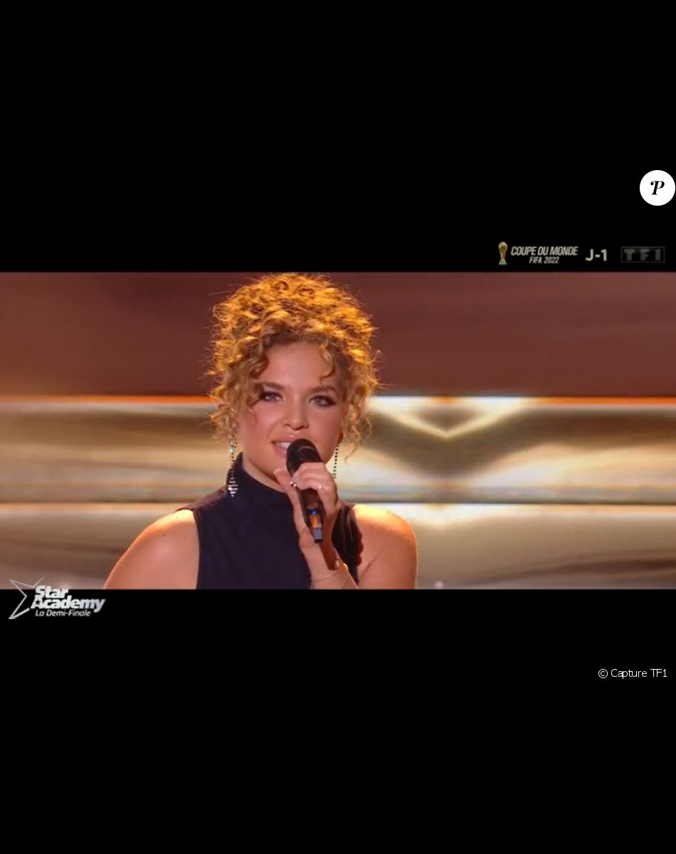 Léa - Capture de la "Star Academy" du samedi 19 novembre 2022