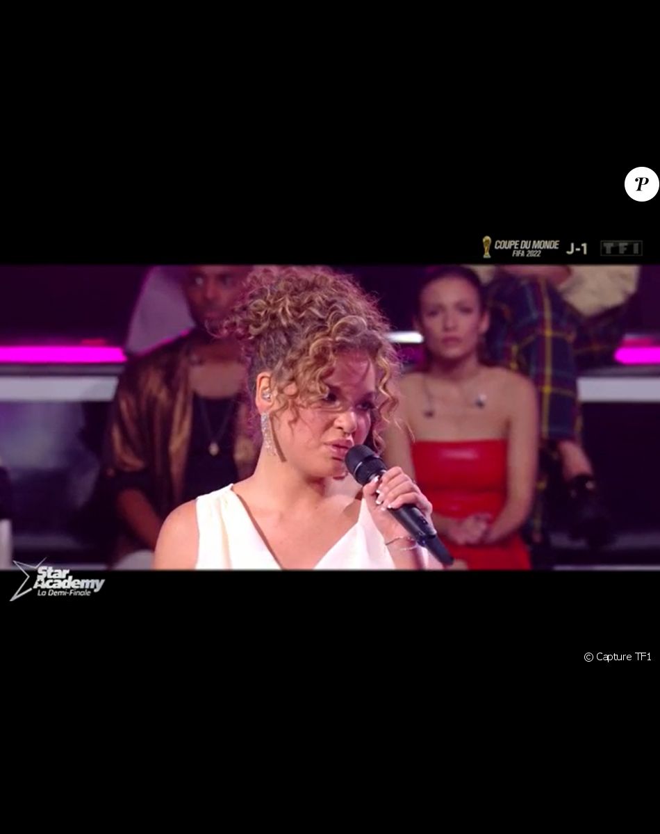 Léa - Capture de la "Star Academy" du samedi 19 novembre 2022