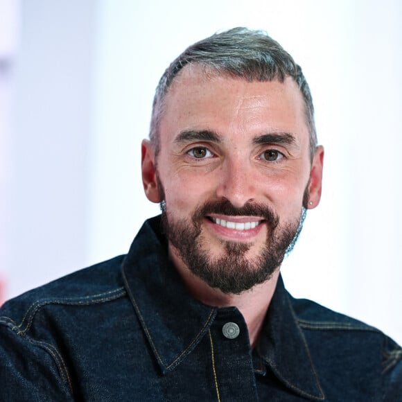 Exclusif - Christophe Willem - Enregistrement de l'émission "Vivement Dimanche" au Studio Gabriel à Paris, présentée par M.Drucker et diffusée le 11 septembre 2022 sur France 3 © Guillaume Gaffiot / Bestimage 