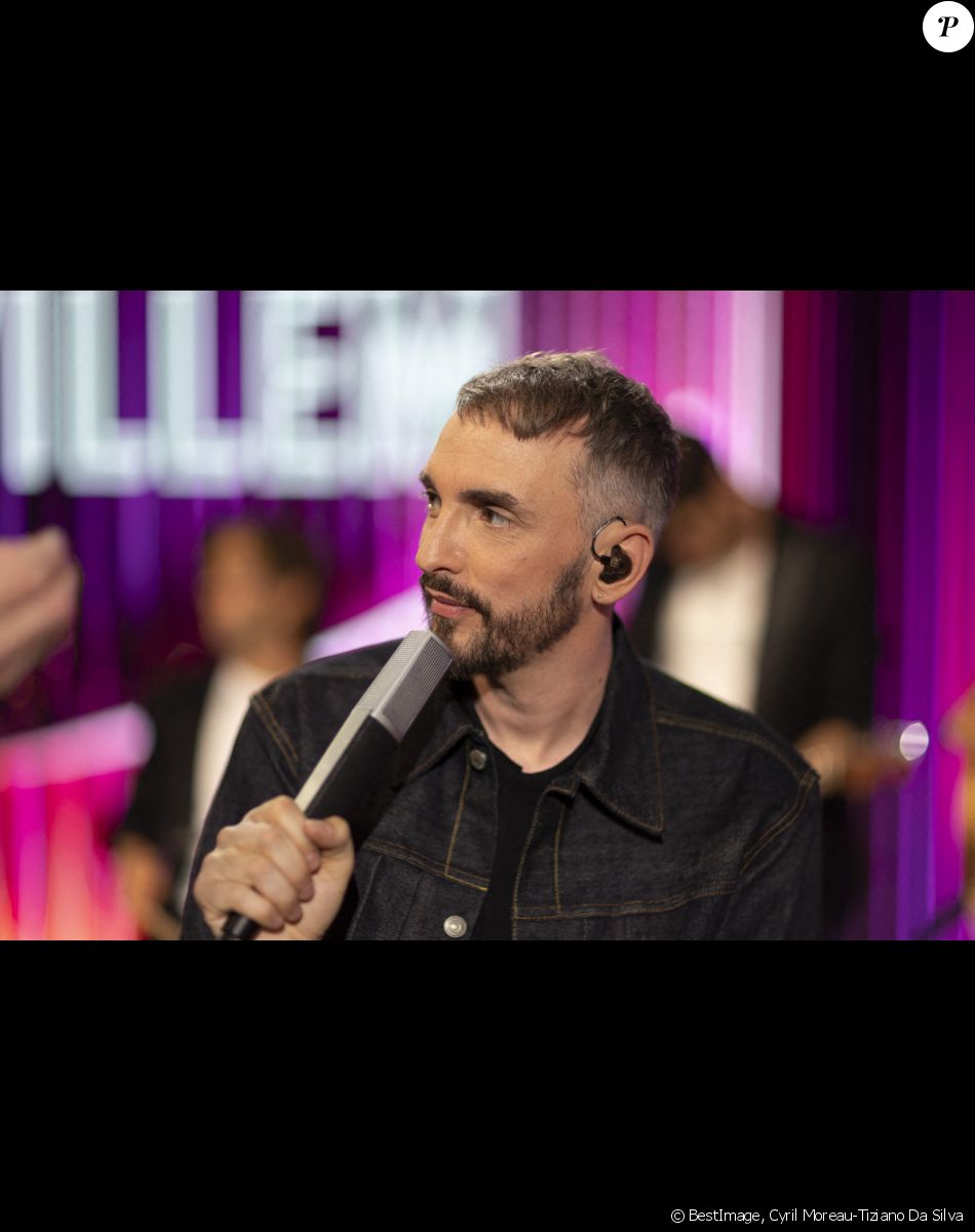 Exclusif - Christophe Willem - Tournage de l'émission "La Fine Equipe de Pierre Palmade", diffusée le 25 juin sur France 2 © Cyril Moreau-Tiziano Da Silva / Bestimage France