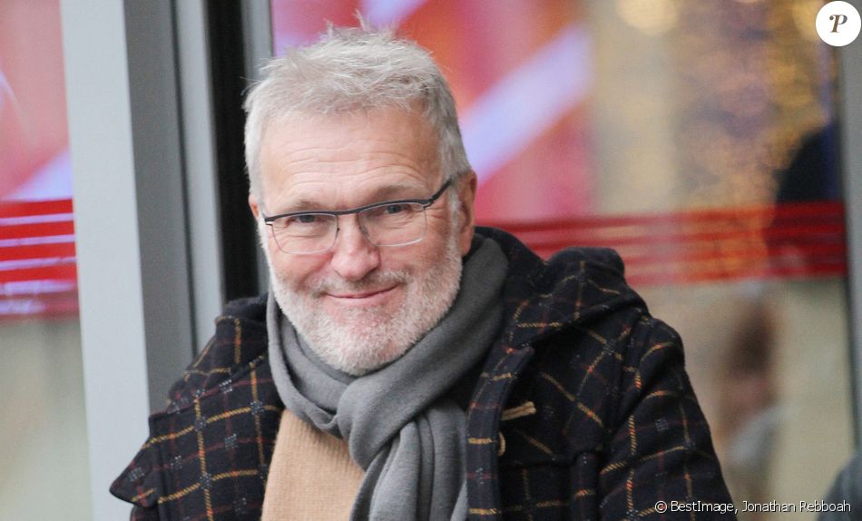 Laurent Ruquier à la sortie de l'émission Les Grosses Têtes aux studios