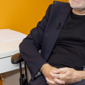 Exclusif - Laurent Ruquier en backstage de la dernière émission de L.Ruquier pour "On Est En Direct (OEED)", présentée par L.Ruquier et L.Salamé, et diffusée en direct sur France 2, à Paris, France, le 4 juin 2022. © Jack Tribeca/Bestimage 