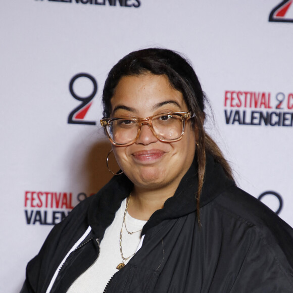 Melha Bedia au photocall de la cérémonie de clôture de la 12ème édition du Festival 2 Cinéma de Valenciennes, au cinéma Gaumont. Valenciennes, le 27 septembre 2022. © Denis Guignebourg/Bestimage 