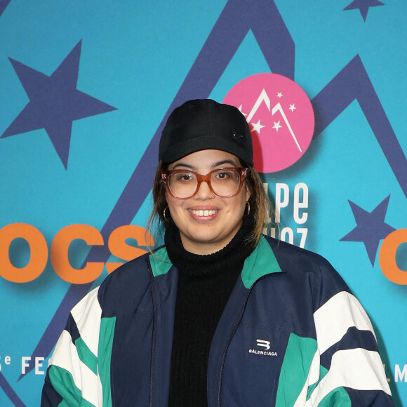 Melha Bedia - Photocall de la 25ème édition du Festival international du film de comédie de l'Alpe d'Huez le 19 janvier 2022. © Dominique Jacovides / Bestimage 