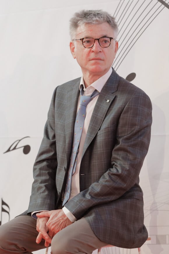 Exclusif - Olivier Bellamy à la conférence de presse de rentrée de "Radio Classique" au Musée Picasso à Paris, le 17 septembre 2018. © CVS/Bestimage 