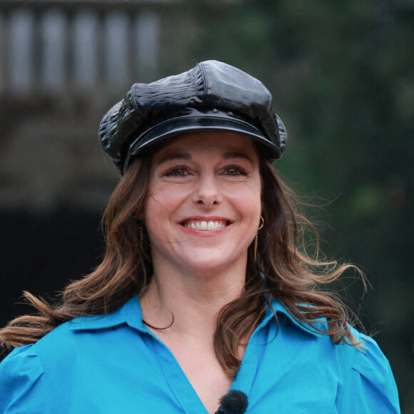 Laure Calamy - Les célébrités arrivent sur le ponton de l'hôtel Excelsior lors de la 79ème édition du festival international du film de Venise (La Mostra), Italie, le 1er septembre 2022. © MPP/Bestimage 