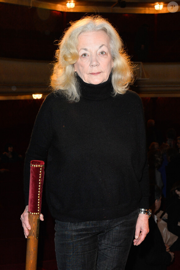 Catherine Hiegel - Cérémonie de remise du prix du Brigadier au Théâtre Montparnasse à Paris le 17 février 2017. © Coadic Guirec / Bestimage  