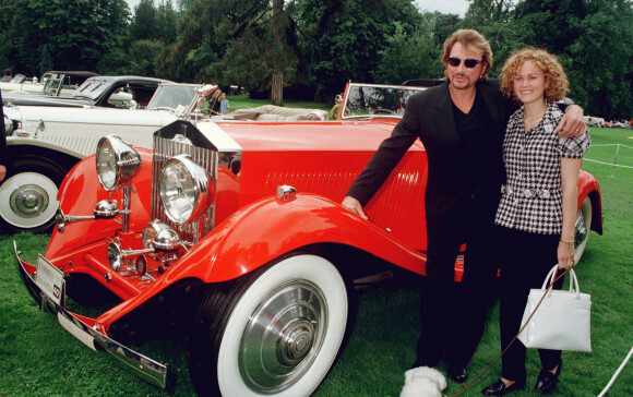 Johnny et Laeticia Hallyday en 1997