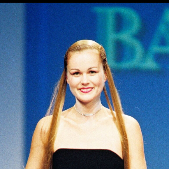 Laeticia Hallyday pour Balmain en 1998