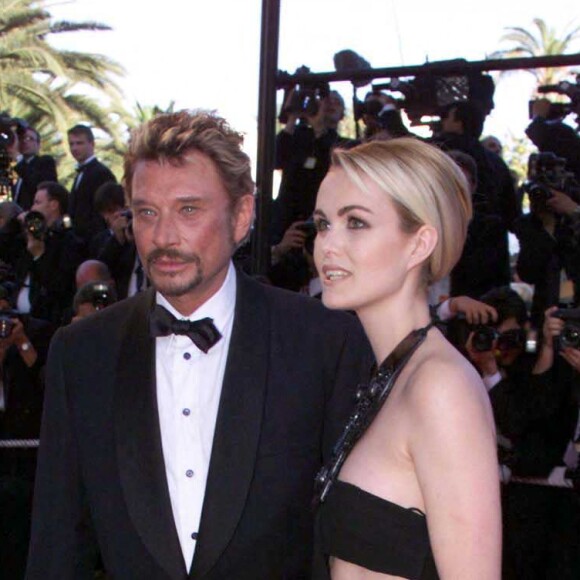 Johnny et Laeticia Hallyday en 1999 à Cannes