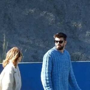 Gerard Pique et son ex-femme Shakira se croisent et s'ignorent totalement lors d'un match de baseball de leur fils Milan à Barcelone. Ils ne se sont ni regardés ni adressés la parole. Barcelone, le 19 novembre 2022.