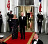 Le président Joe Biden et sa femme Jill lors de leur arrivée au dîner d'état à la Maison Blanche offert par le président des Etats-Unis à l'occasion de la visite d'état du président français et de la première dame le 1er décembre 2022. © Dominique Jacovides / Bestimage