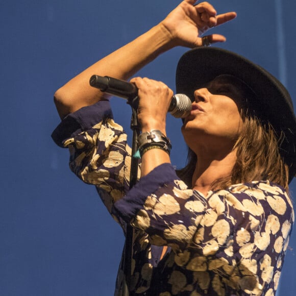 Zazie en concert à l'occasion du festival Les Belles journées à Bourgoin Jallieu le 7 septembre 2019. © Sandrine Thesillat / Panoramic / Bestimage