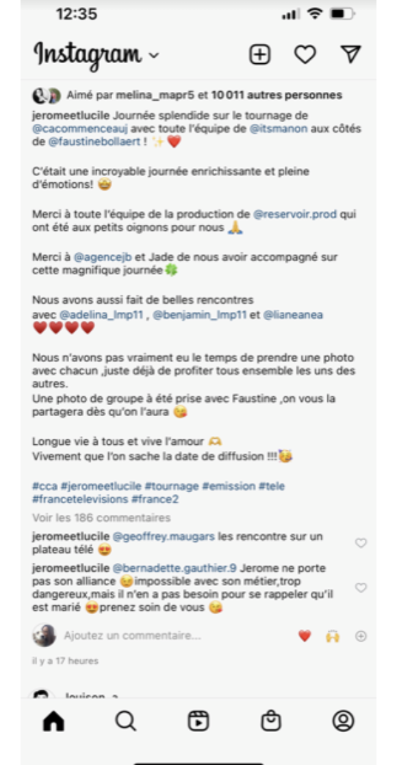 Les internautes interpellés par Jérôme (L'amour est dans le pré) qui ne porte pas son alliance de mariage - Instagram