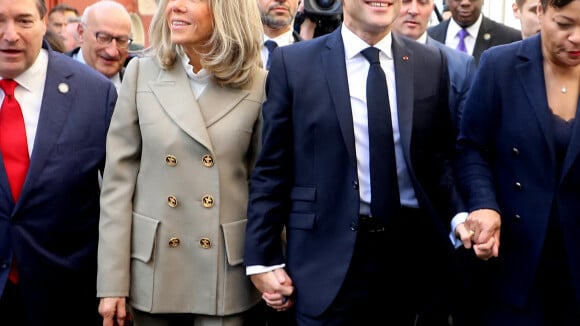 Emmanuel et Brigitte Macron : Bain de foule et rencontre au sommet... Le couple, star de La Nouvelle-Orléans !