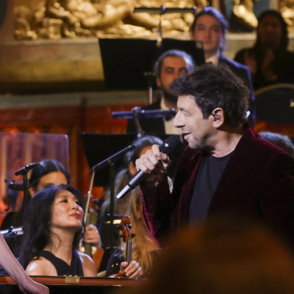 Exclusif - Julie Fuchs, Patrick Bruel - Enregistrement de l'émission "Le Grand Echiquier" à l'Opéra Royal de Versailles, diffusée le 5 décembre sur France 3 © Jack Tribeca / Bestimage