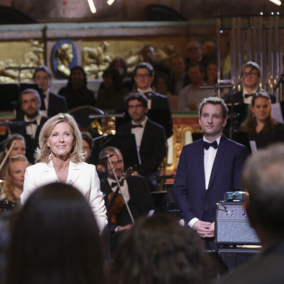Exclusif - Claire Chazal - Enregistrement de l'émission "Le Grand Echiquier" à l'Opéra Royal de Versailles, diffusée le 5 décembre sur France 3 © Jack Tribeca / Bestimage