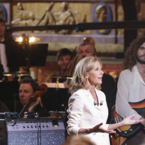 Exclusif - Claire Chazal - Enregistrement de l'émission "Le Grand Echiquier" à l'Opéra Royal de Versailles, diffusée le 5 décembre sur France 3 © Jack Tribeca / Bestimage