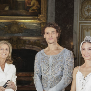 Exclusif - Claire Chazal, Hugo Marchand, Dorothée Gilbert - Backstage - Enregistrement de l'émission "Le Grand Echiquier" à l'Opéra Royal de Versailles, diffusée le 5 décembre sur France 3 © Jack Tribeca / Bestimage