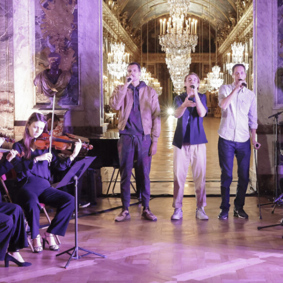 Exclusif - Ephémère (Gaël Faye, Ben Mazué, Grand Corps Malade) - Enregistrement de l'émission "Le Grand Echiquier" à l'Opéra Royal de Versailles, diffusée le 5 décembre sur France 3 © Jack Tribeca / Bestimage