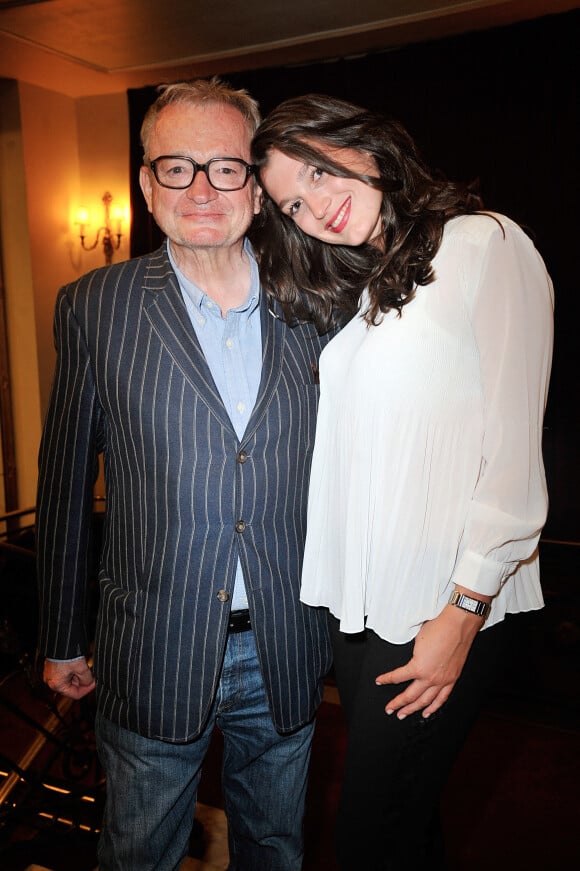 Jean-Luc Petitrenaud avec sa fille Louise - Avant-première du film "Bon Rétablissement" au théatre Edouard VII à Paris. Le 8 septembre 2014.