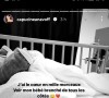 Story de Capucine Anav sur son bébé Lola qui a dû être hospitalisé