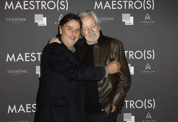 Yvan Attal, Pierre Arditi - Avant-première du film "Maestro(s)" au Cinéma UGC Normandie à Paris le 5 décembre 2022. © Marc Ausset-Lacroix/Bestimage