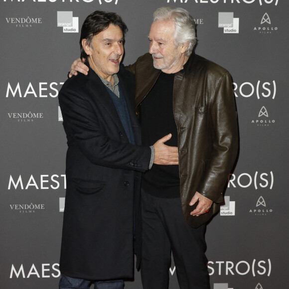 Yvan Attal, Pierre Arditi - Avant-première du film "Maestro(s)" au Cinéma UGC Normandie à Paris le 5 décembre 2022. © Marc Ausset-Lacroix/Bestimage