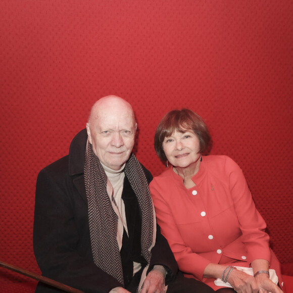 Exclusif - Jean-Paul Rappeneau, Macha Méril - Vernissage de l'exposition des photographies de L. D'Alessandro à l'occasion de la sortie du livre de M. Méril "L'homme de Naples" à la Galerie Cinema - Anne-Dominique Toussaint à Paris. © Jack Tribeca / Bestimage