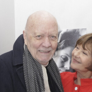 Exclusif - Jean-Paul Rappeneau, Macha Méril - Vernissage de l'exposition des photographies de L. D'Alessandro à l'occasion de la sortie du livre de M. Méril "L'homme de Naples" à la Galerie Cinema - Anne-Dominique Toussaint à Paris. © Jack Tribeca / Bestimage