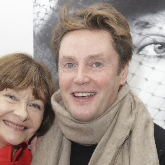 Exclusif - Macha Méril et son fils Gianguido Baldi - Vernissage de l'exposition des photographies de L. D'Alessandro à l'occasion de la sortie du livre de M. Méril "L'homme de Naples" à la Galerie Cinema - Anne-Dominique Toussaint à Paris. © Jack Tribeca / Bestimage