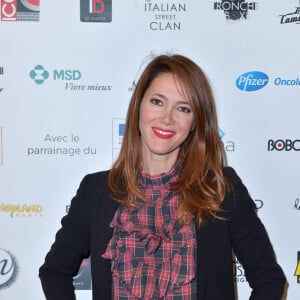 Exclusif - Sandra Lou au photocall de la 15ème édition du "Challenge Laurette Fugain - Tournoi des Personnalités" au Grand Palais à Paris. Paris, le 7 octobre 2017. © Gorassini-Perusseau/Bestimage