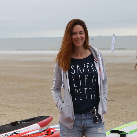 Sandra Lou - Course de Stand-Up Paddle lors de la Summer Cup 2016 à La Baule le 9 juillet 2016. La Summer Cup 2016, 6ème édition, est l'un des plus grands rassemblement de stand-Up Paddle d'Europe. © Laetitia Notarianni / Bestimage