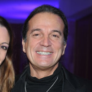 Francis Lalanne et Silvia Notargiacomo - Soirée "The Best Awards 2013" de Massimo aux Salons Hoche à Paris, le 16 décembre 2013.