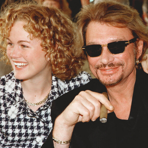 Johnny Hallyday et Laeticia.