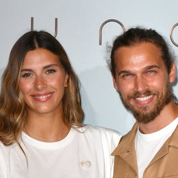 Camille Cerf et son compagnon Théo Fleury - Projection du film "Dune" au cinéma Le Grand Rex à Paris, le 6 septembre 2021. © Veeren/Bestimage