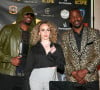 Florentin Pogba (Footballeur) et sa femme Sarita, Mathias Pogba (Footballeur et fondateur association Golden Score) - Dîner de lancement de l'association "Golden Score" à l'hôtel Shangri-La à Paris, qui a pour but d'aider à la reconversion des sportifs de haut niveau. Le 20 mars 2022 © Kevin Domas / Panoramic / Bestimage