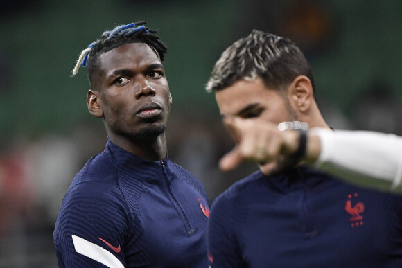 Paul Pogba - Football: La France remporte la coupe de la Ligue des Nations en battant l'Espagne 2 buts à 1 à Milan le 10 octobre 2021. © Inside/Panoramic/Bestimage