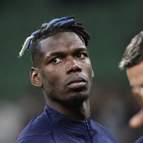 Paul Pogba - Football: La France remporte la coupe de la Ligue des Nations en battant l'Espagne 2 buts à 1 à Milan le 10 octobre 2021. © Inside/Panoramic/Bestimage