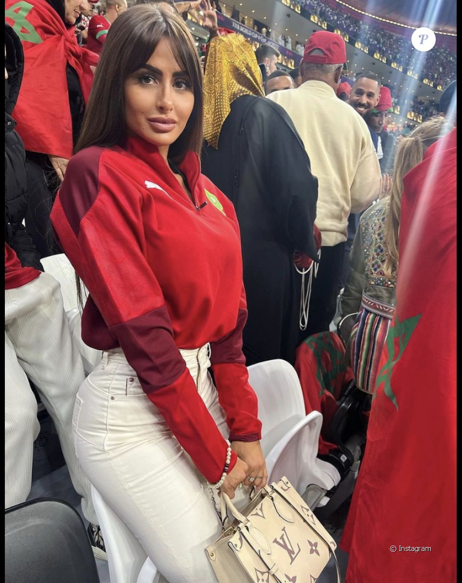 Marine En Couple Avec Un Joueur Marocain Marine El Himer en couple avec un footballeur de la Coupe du monde ? Son  "objectif" révélé... - Purepeople